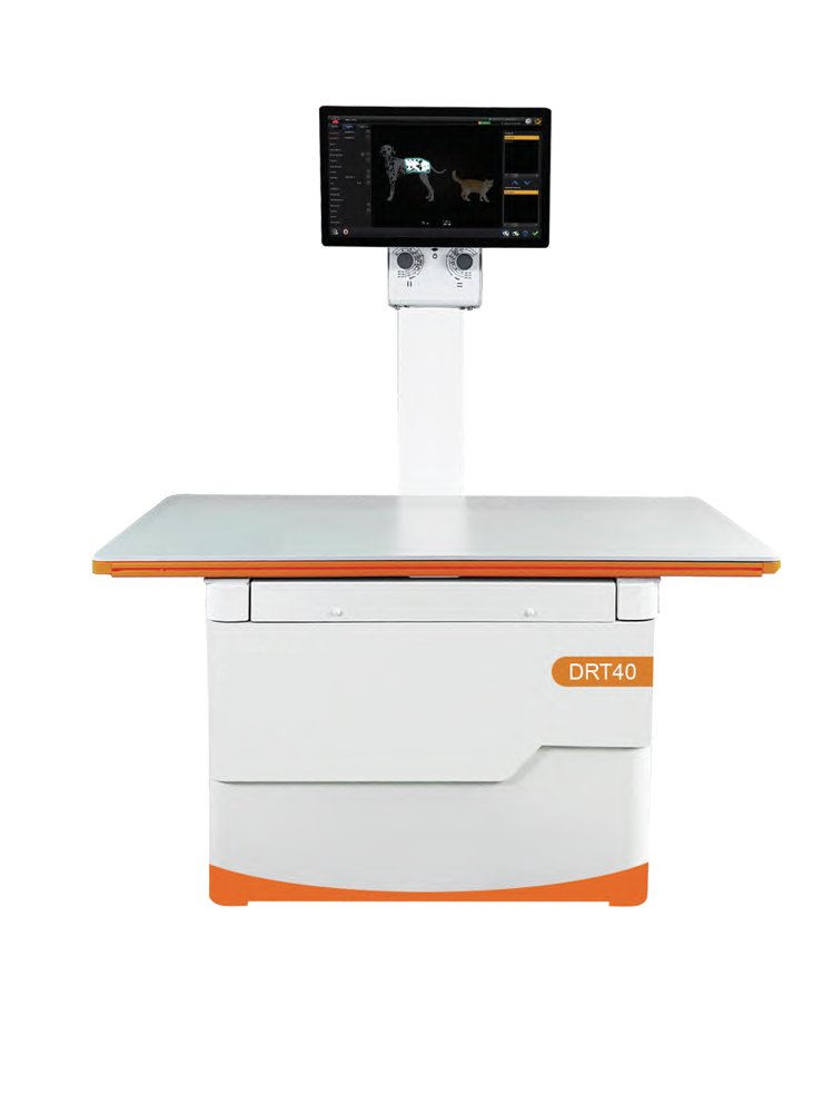 Sistema radiografico digitale veterinario DR – DRT-40VET 32 kW con touch screen 22 pollici