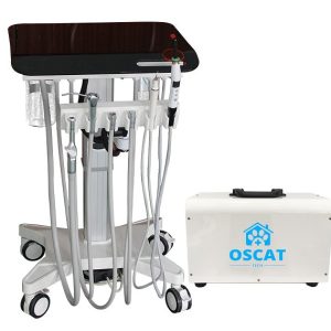 Unità dentale veterinaria portatile con compressore – EX-36A con compressore